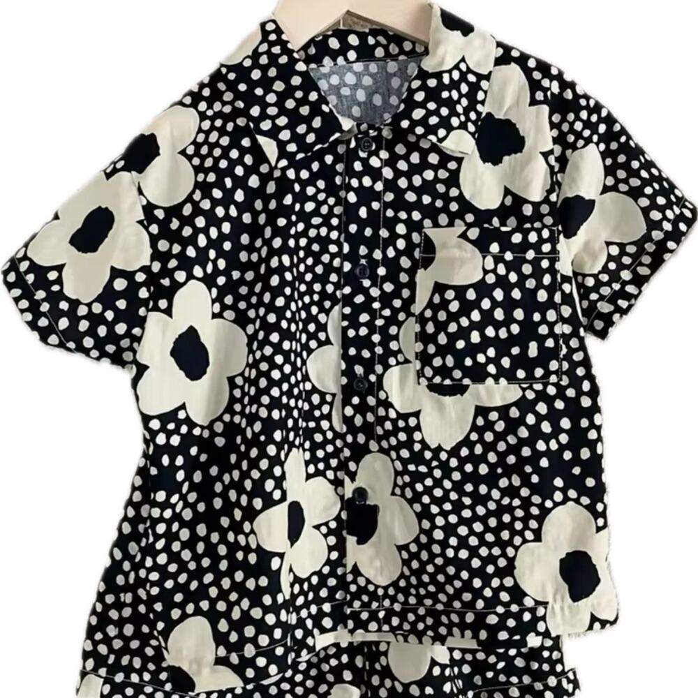New boy’s two piece cotton summer outfit 3-4T